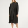 Marina Rinaldi Abiti | Abiti*Abito chemisier in gabardina NERO