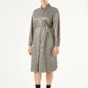 Marina Rinaldi Abiti | Abiti*Abito chemisier jacquard SABBIA