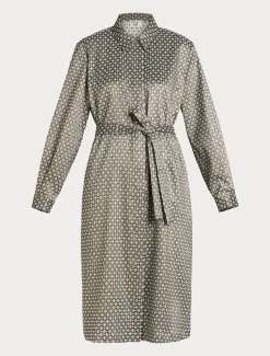Marina Rinaldi Abiti | Abiti*Abito chemisier jacquard SABBIA