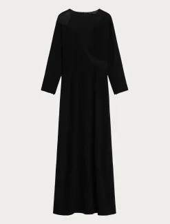 Marina Rinaldi Abiti | Abiti*Abito in cady con tulle NERO