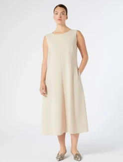 Marina Rinaldi Abiti | Abiti*Abito in cady triacetato BEIGE