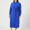 Marina Rinaldi Abiti | Abiti*Abito in cady triacetato BLUVIOLA