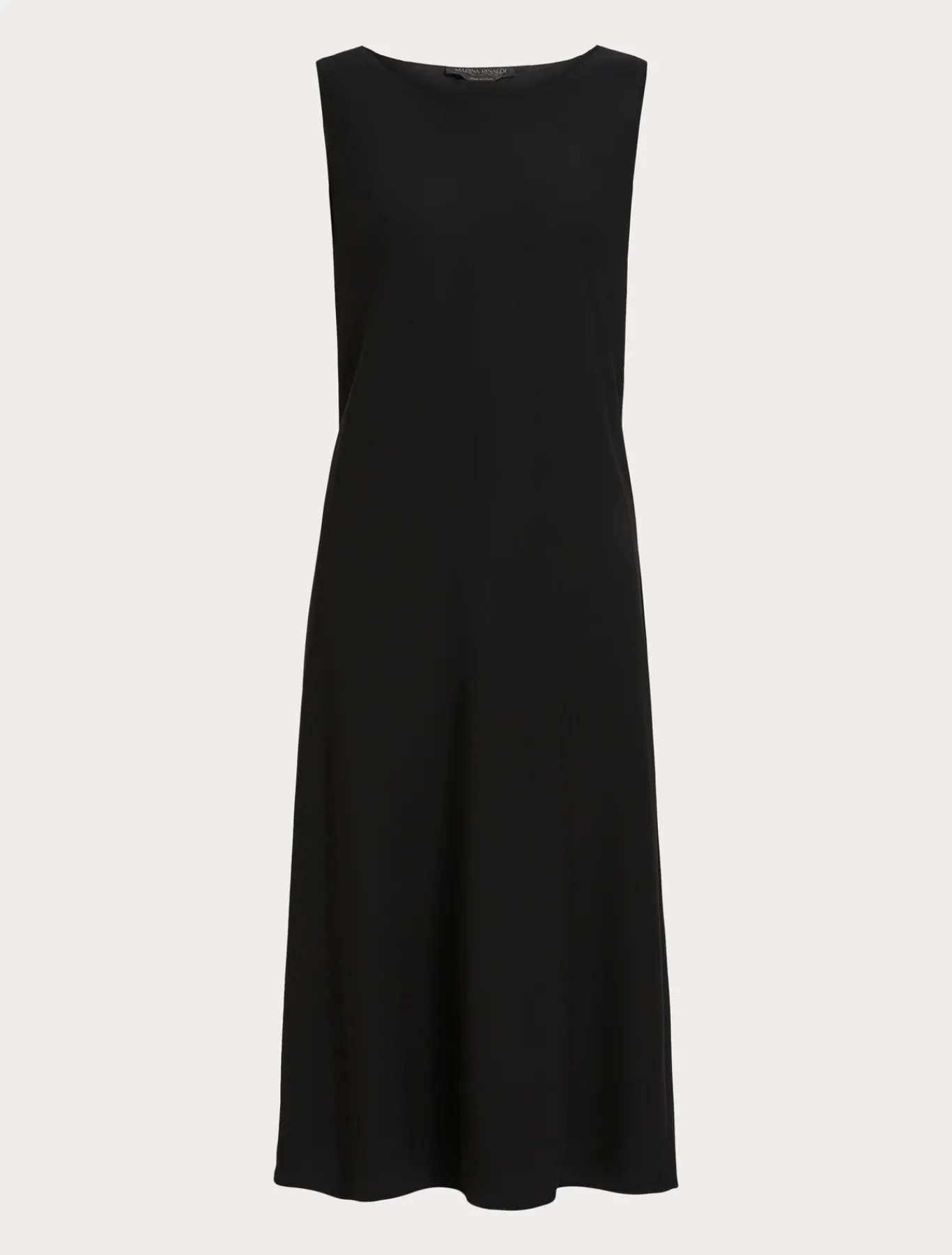 Marina Rinaldi Abiti | Abiti*Abito in crêpe satin NERO