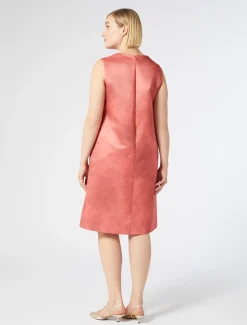 Marina Rinaldi Abiti | Selezione Elegante*Abito in duchesse con stampa CORALLO