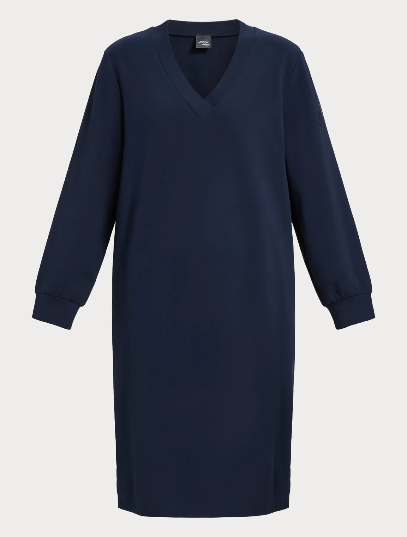Marina Rinaldi Abiti | Abiti*Abito in felpa di cotone stretch BLU