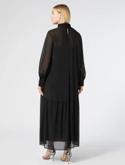 Marina Rinaldi Abiti | Abiti*Abito in georgette NERO