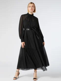 Marina Rinaldi Abiti | Abiti*Abito in georgette NERO