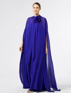 Marina Rinaldi Marina Rinaldi By Zuhair Murad*Abito in georgette di seta VIOLA