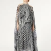 Marina Rinaldi Abiti | Abiti*Abito in georgette di seta NERO