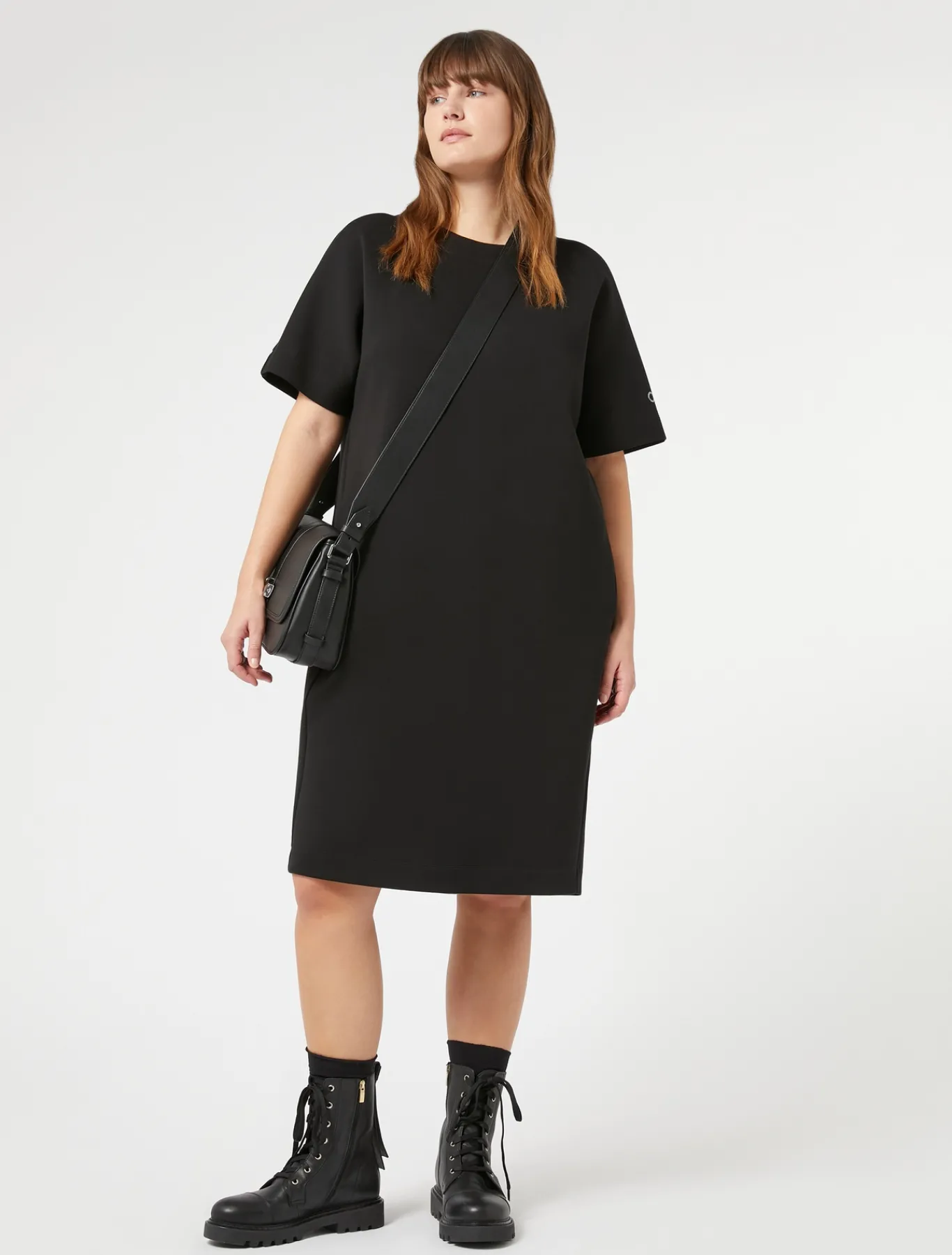 Marina Rinaldi Abiti | Abiti*Abito in jersey double NERO