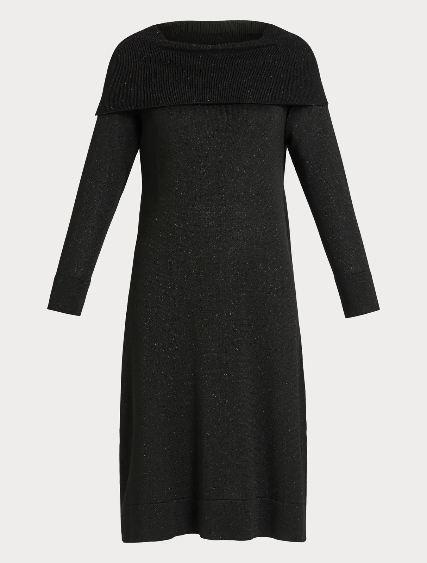 Marina Rinaldi Abiti | Abiti*Abito in lana e lurex NERO