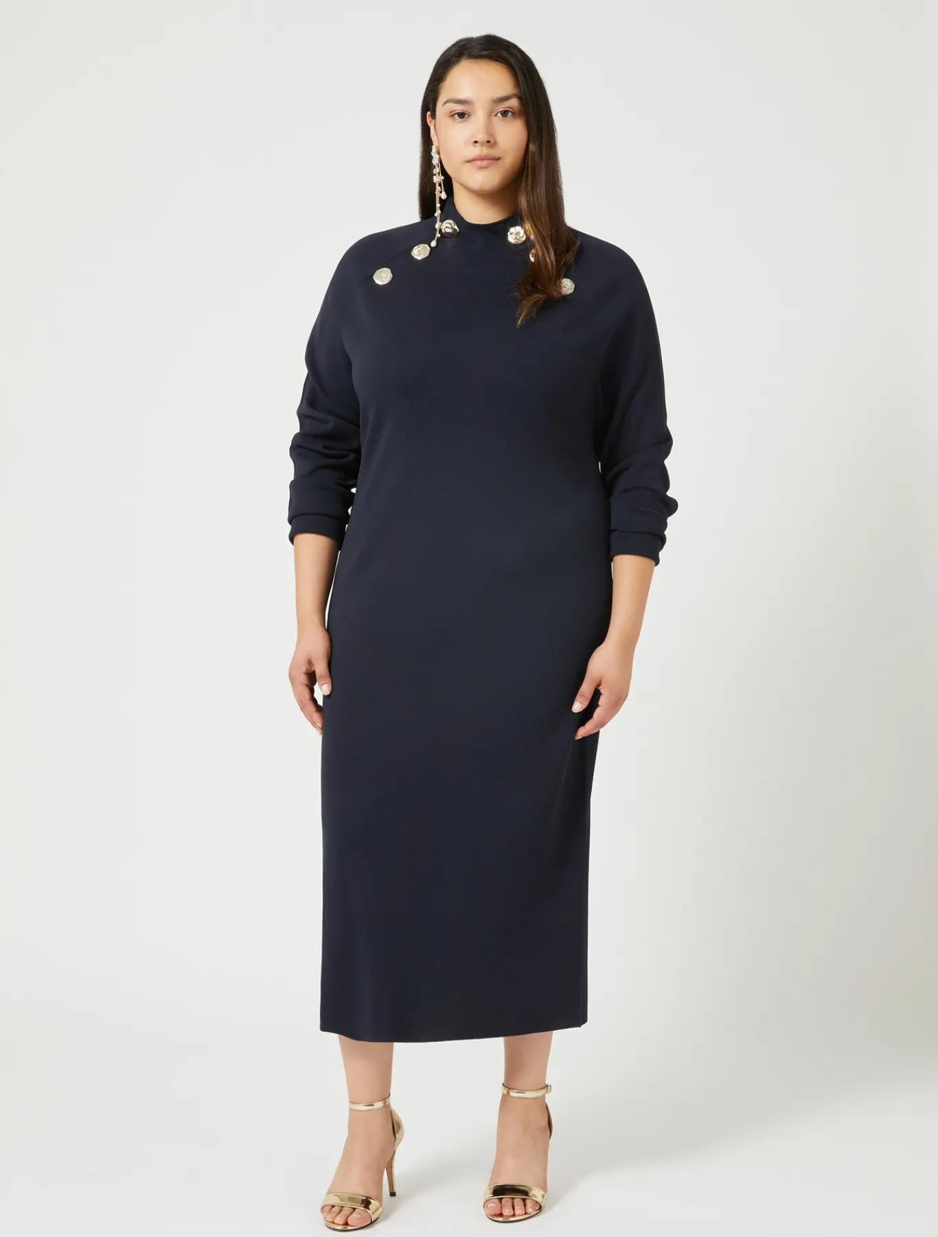 Marina Rinaldi Abiti | Abiti*Abito in maglia BLUNOTTE