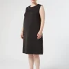 Marina Rinaldi Abiti | Abiti*Abito in scuba con strass NERO