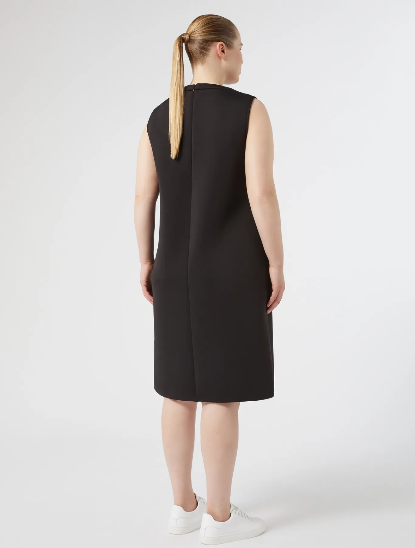Marina Rinaldi Abiti | Abiti*Abito in scuba con strass NERO