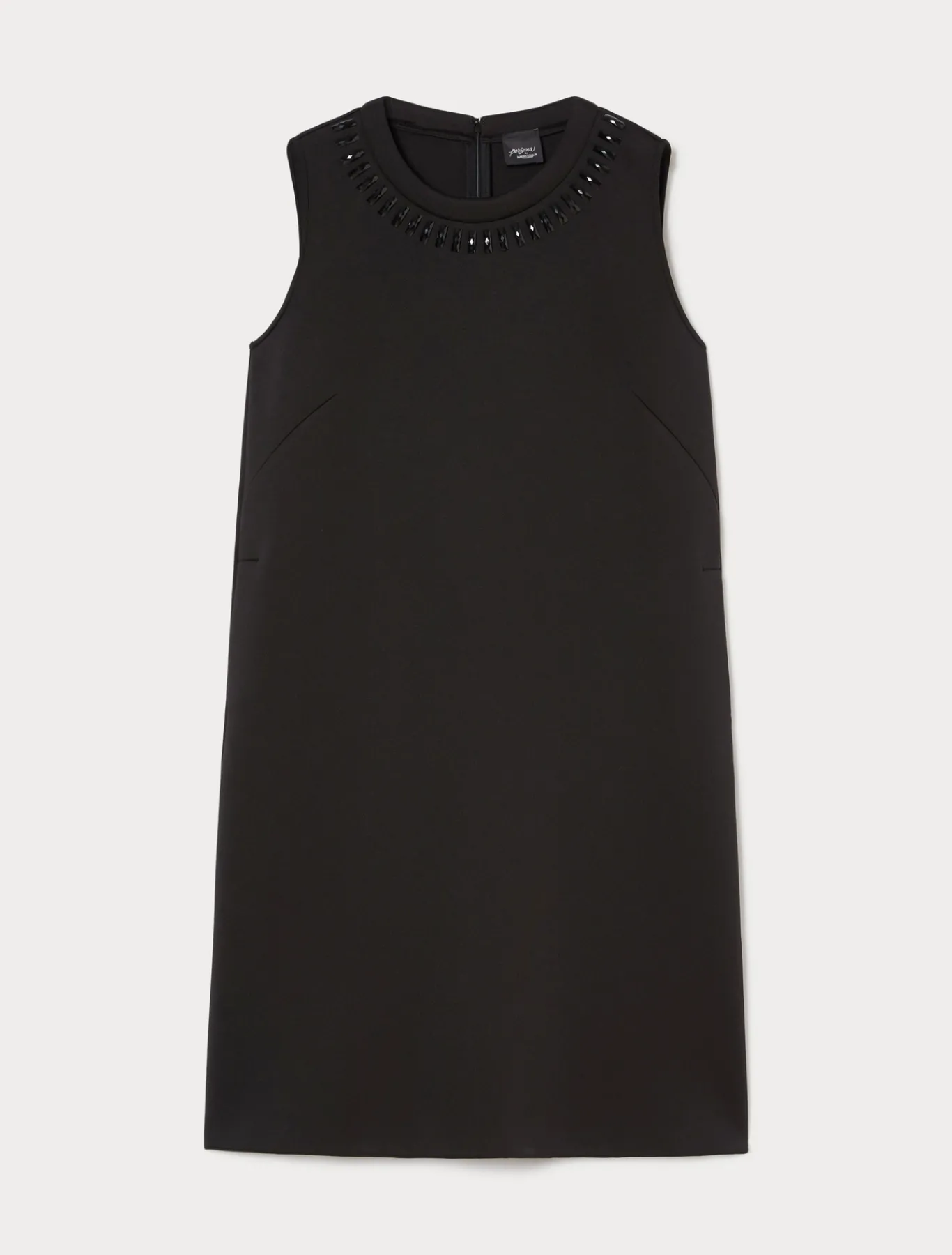 Marina Rinaldi Abiti | Abiti*Abito in scuba con strass NERO