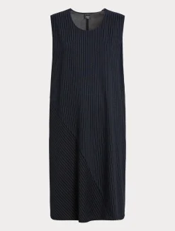 Marina Rinaldi Abiti | Abiti*Abito in tessuto punto Milano BLUMARINO