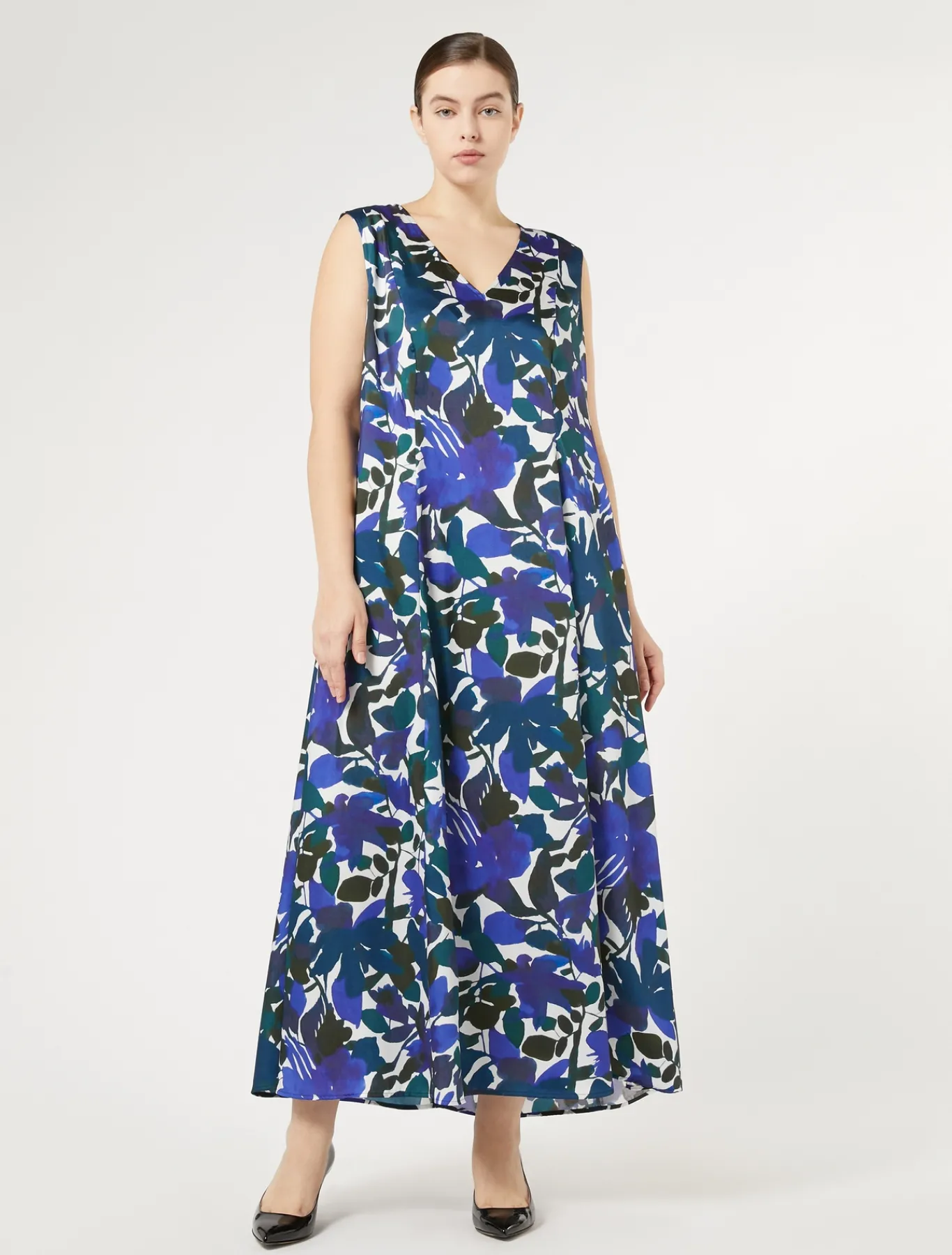 Marina Rinaldi Abiti | Selezione Elegante*Abito in twill NERO
