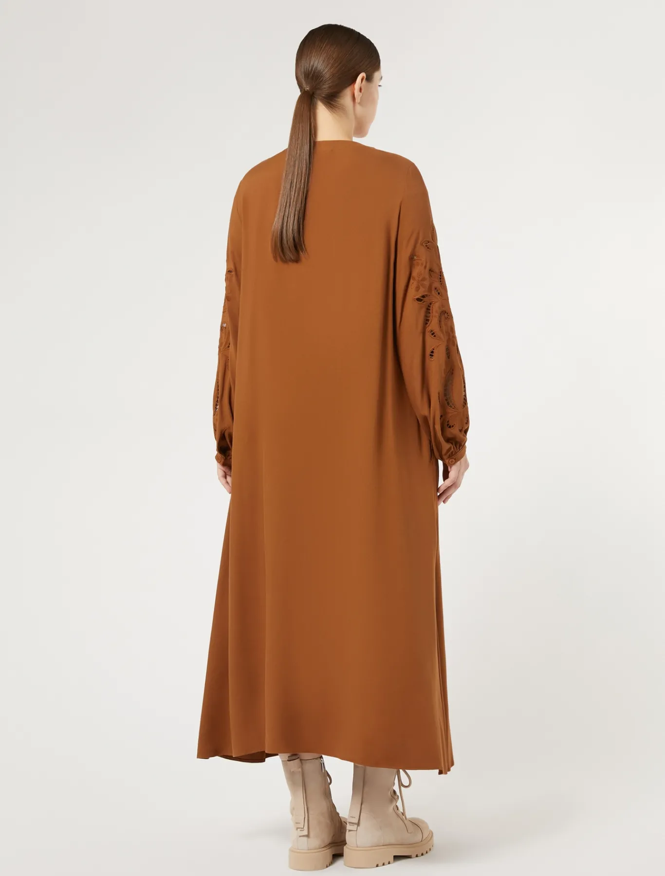 Marina Rinaldi Abiti | Abiti*Abito in twill di viscosa BRONZO