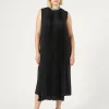 Marina Rinaldi Abiti | Collezione Elegante*Abito longuette in crêpe NERO
