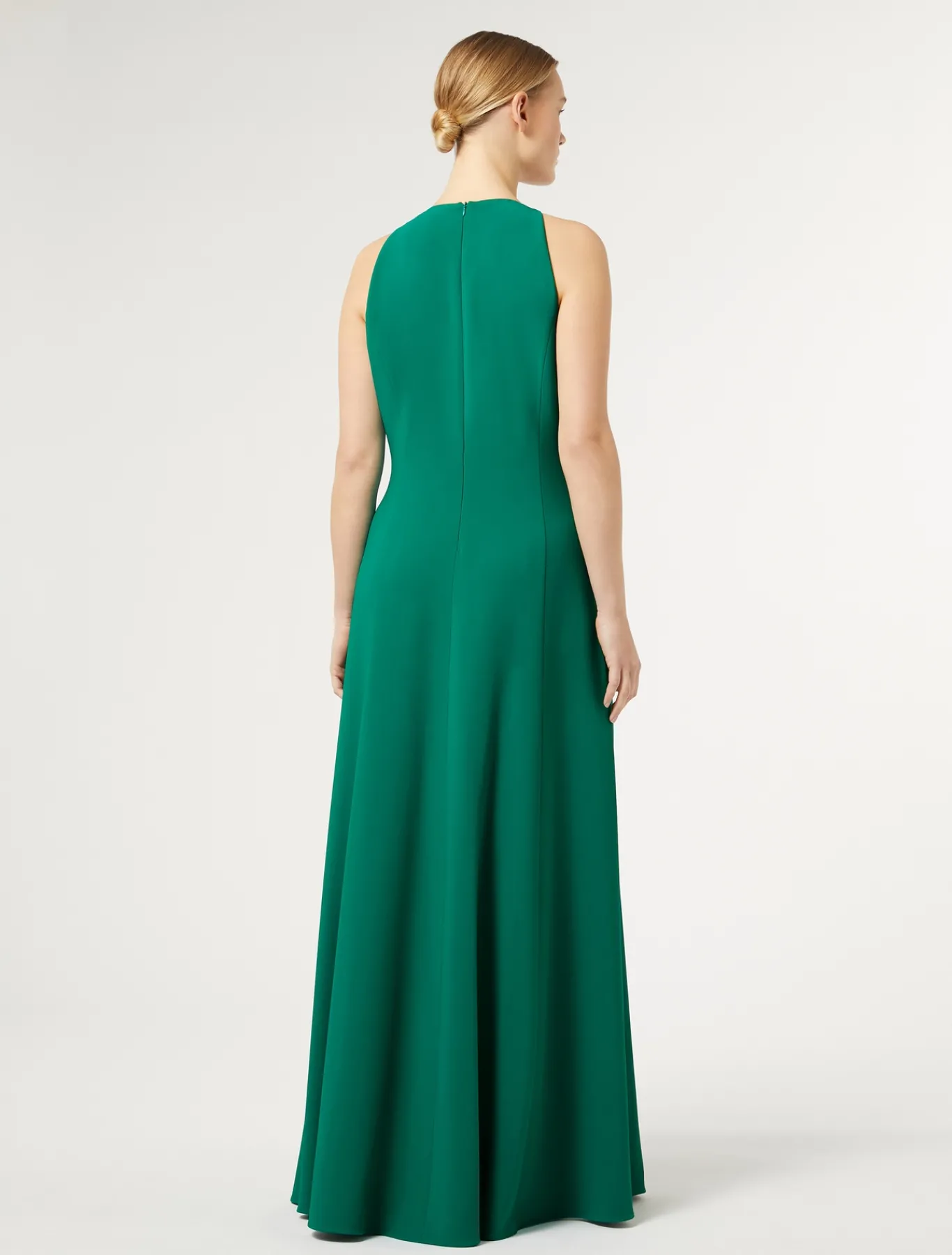 Marina Rinaldi Marina Rinaldi By Zuhair Murad*Abito lungo in cady con ricamo VERDE