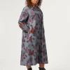 Marina Rinaldi Abiti | Abiti*Abito lungo in denim chambray BLU