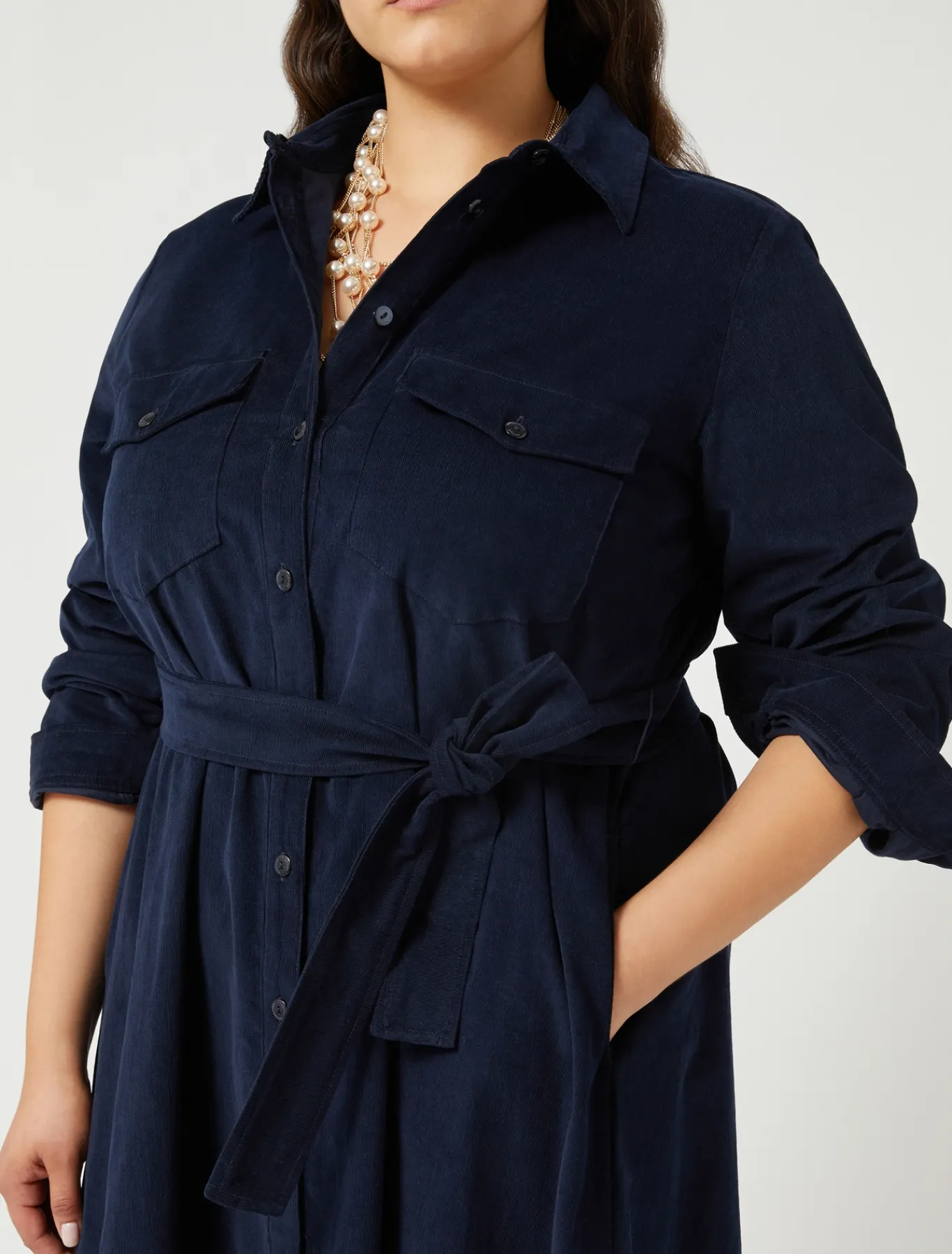 Marina Rinaldi Abiti | Abiti*Abito lungo in velluto BLU