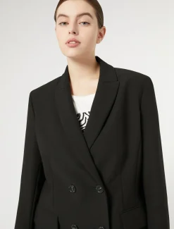 Marina Rinaldi Giacche & Blazer | Giacche & Blazer*Blazer in crêpe di envers satin NERO