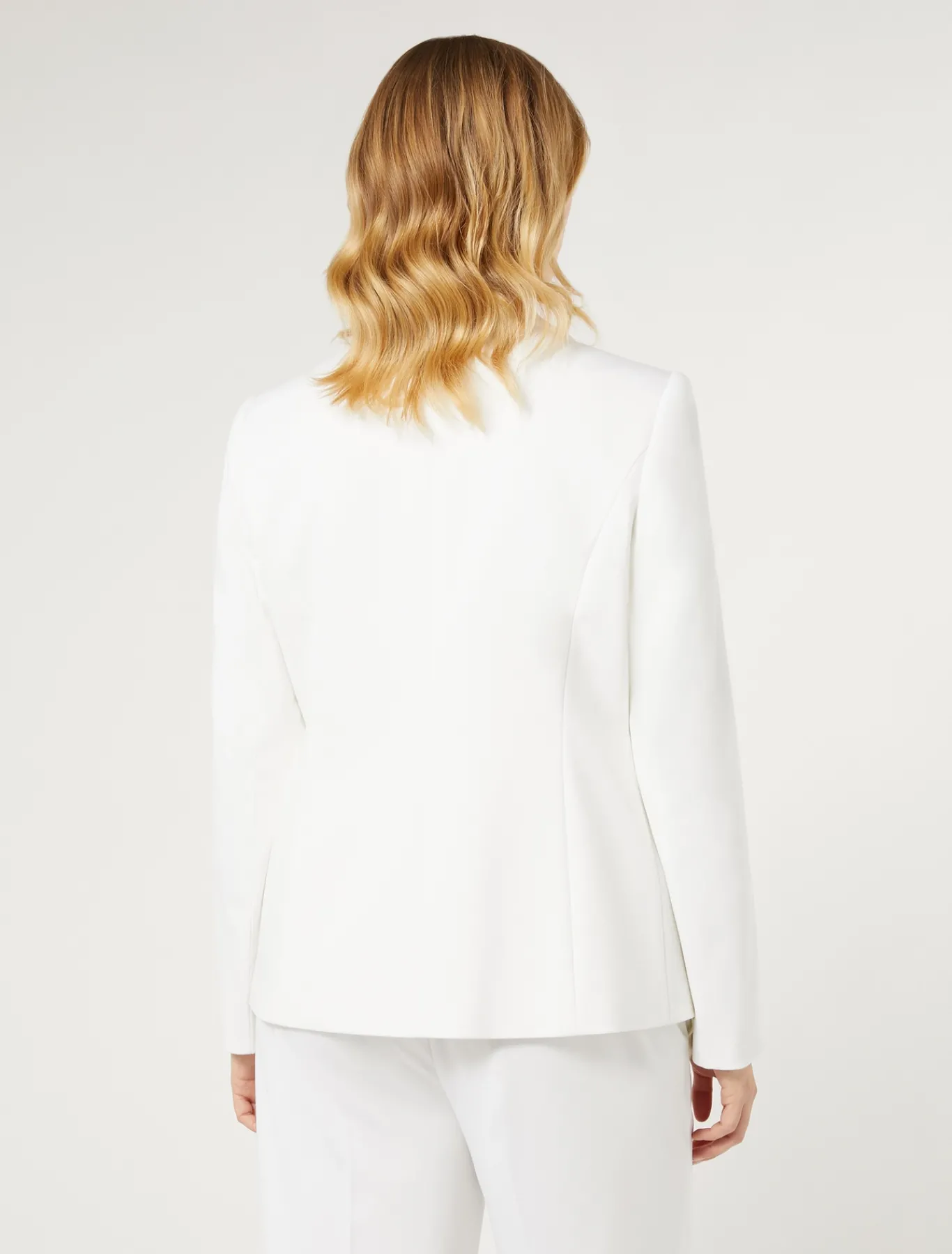 Marina Rinaldi Giacche & Blazer | Giacche & Blazer*Blazer in jersey punto Milano BIANCO