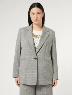 Marina Rinaldi Giacche & Blazer | Giacche & Blazer*Blazer in tela di viscosa NERO