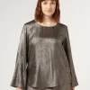 Marina Rinaldi Camicie & Bluse | Camicie & Bluse*Blusa in chiffon laminato BRONZO