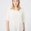 Marina Rinaldi Camicie & Bluse | Camicie & Bluse*Blusa in crêpe de Chine di seta BIANCO