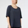 Marina Rinaldi Camicie & Bluse | Camicie & Bluse*Blusa in crêpe de Chine di seta BLUETTE
