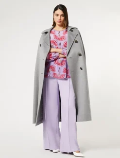 Marina Rinaldi Camicie & Bluse | Camicie & Bluse*Blusa in crêpe de Chine di seta LILLA