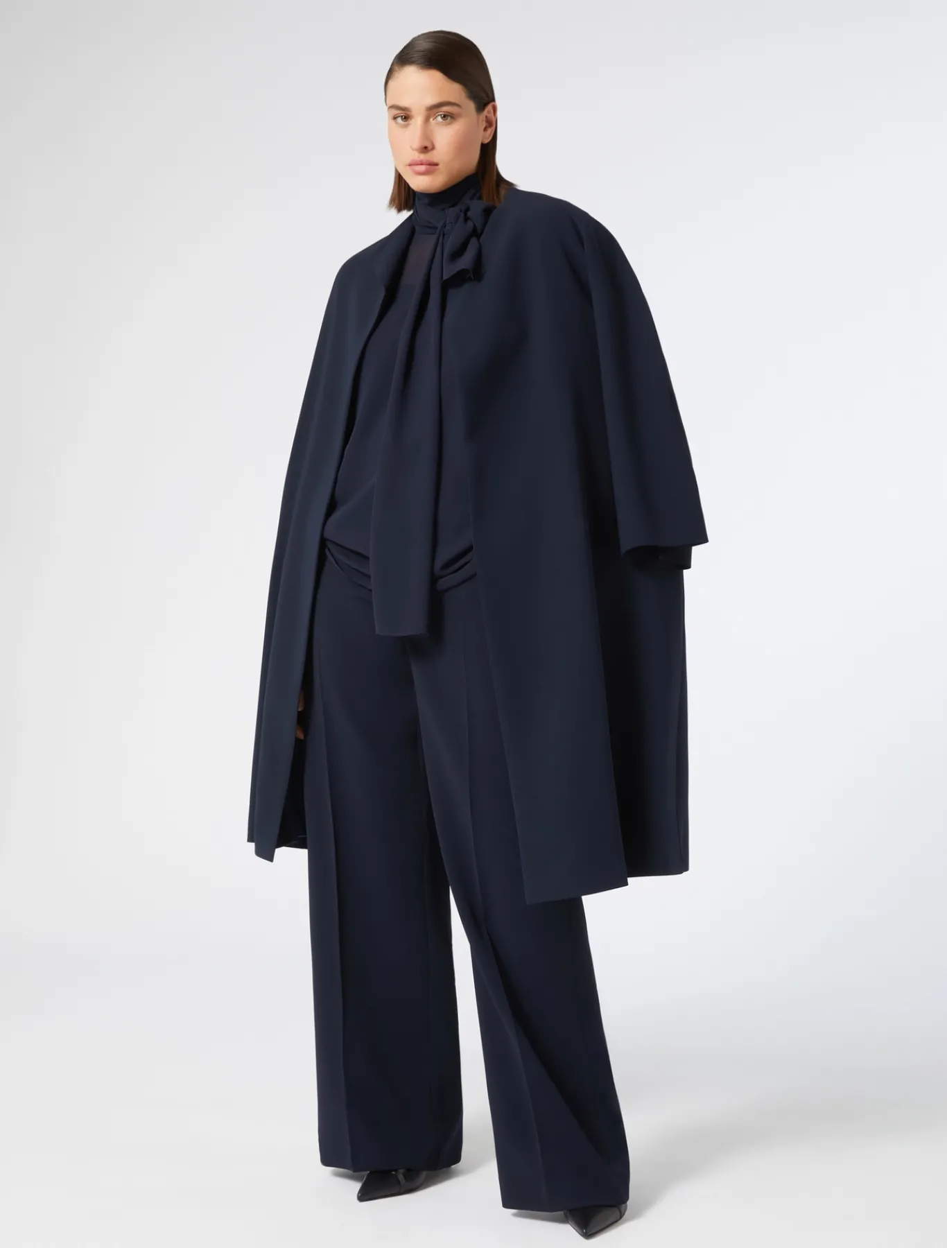 Marina Rinaldi Collezione Elegante | Bluse*Blusa in crêpe georgette BLUNOTTE