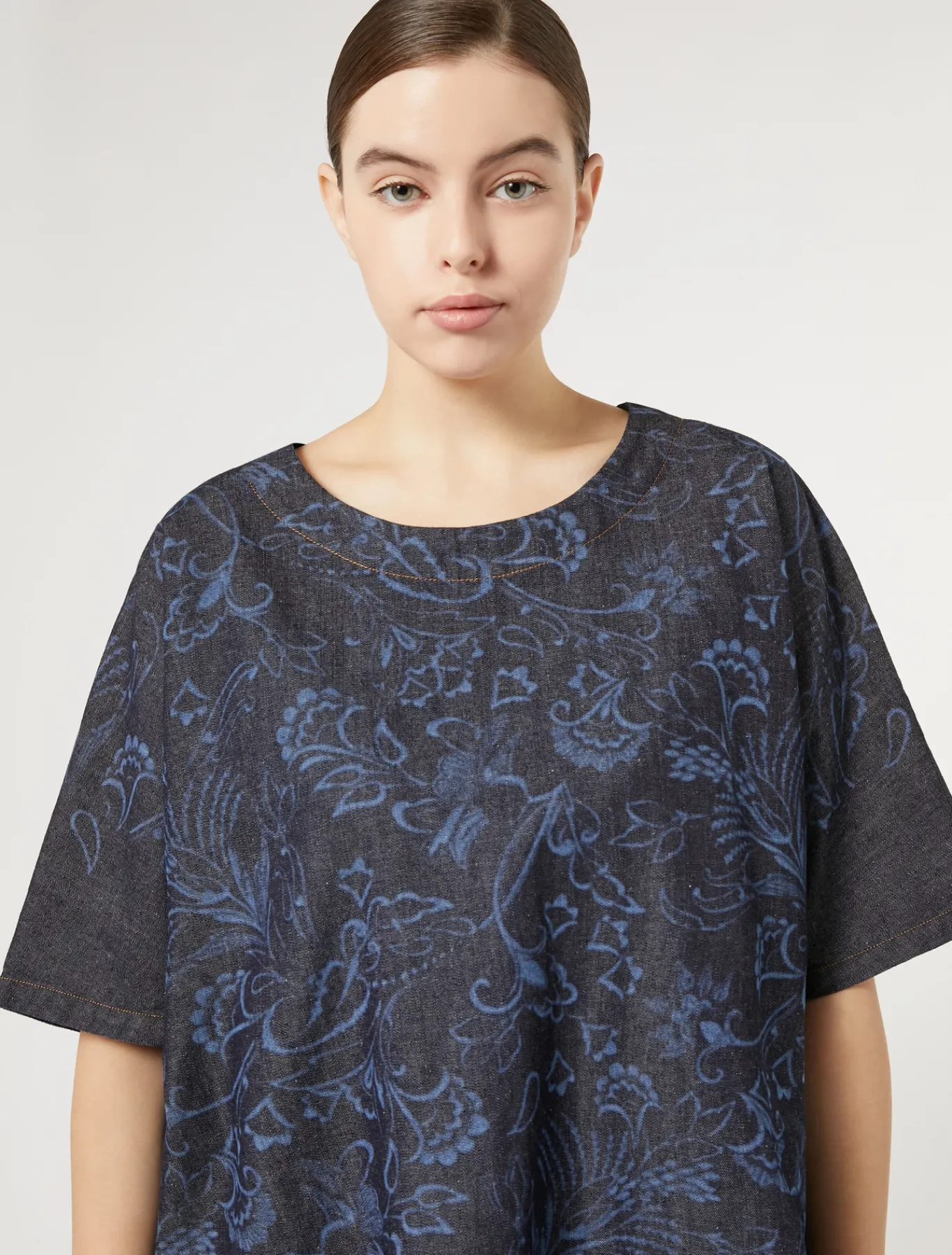 Marina Rinaldi Camicie & Bluse | Camicie & Bluse*sa in denim laserato BLU