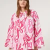 Marina Rinaldi Camicie & Bluse | Camicie & Bluse*Blusa in popeline stampato BIANCO