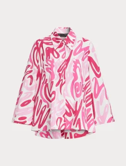 Marina Rinaldi Camicie & Bluse | Camicie & Bluse*Blusa in popeline stampato BIANCO