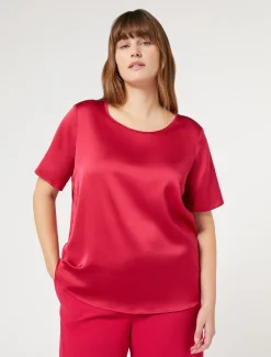 Marina Rinaldi Camicie & Bluse | Camicie & Bluse*Blusa in raso ROSSO