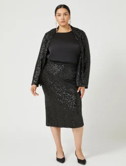 Marina Rinaldi Camicie & Bluse | Camicie & Bluse*Blusa in raso NERO