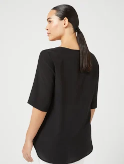 Marina Rinaldi Camicie & Bluse | Camicie & Bluse*Blusa in seta NERO