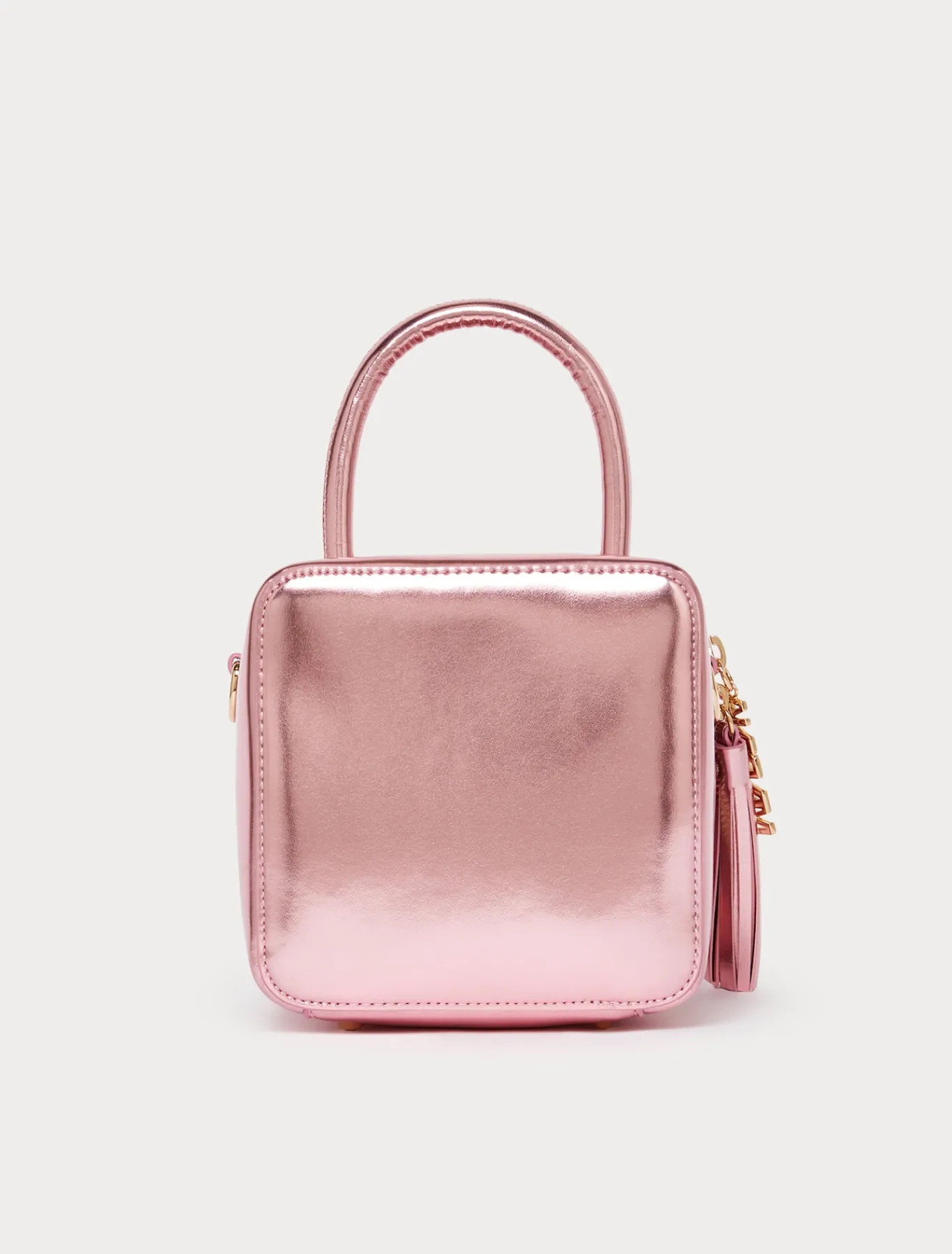 Marina Rinaldi Accessori | Accessori*Borsa a cubo laminata ROSA