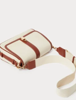 Marina Rinaldi Accessori | Accessori*Borsa a tracolla in canvas NATURALE