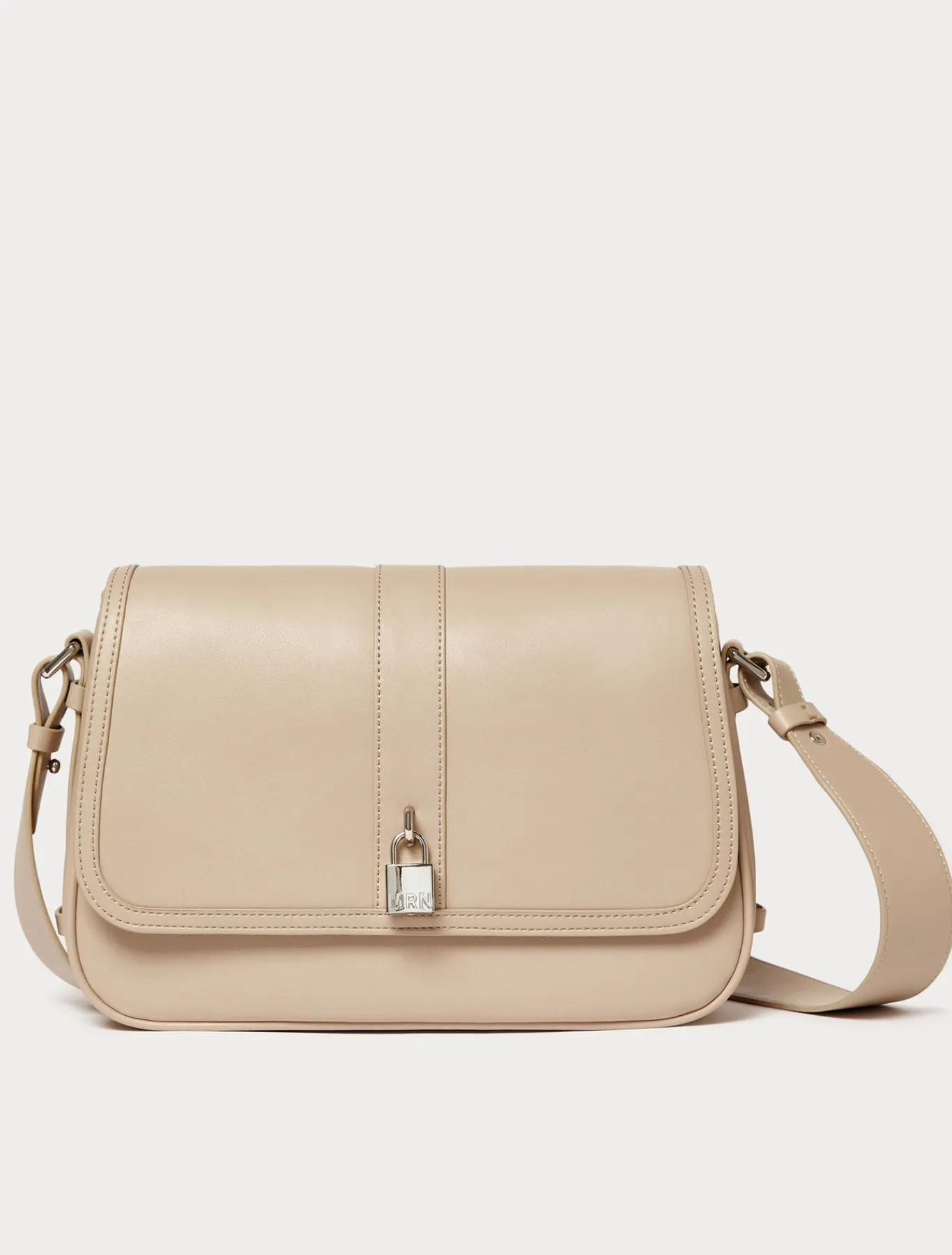 Marina Rinaldi Accessori | Accessori*Borsa a tracolla in tessuto spalmato BEIGE
