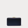 Marina Rinaldi Accessori | Collezione Elegante*Borsa clutch in raso BLUMARINO