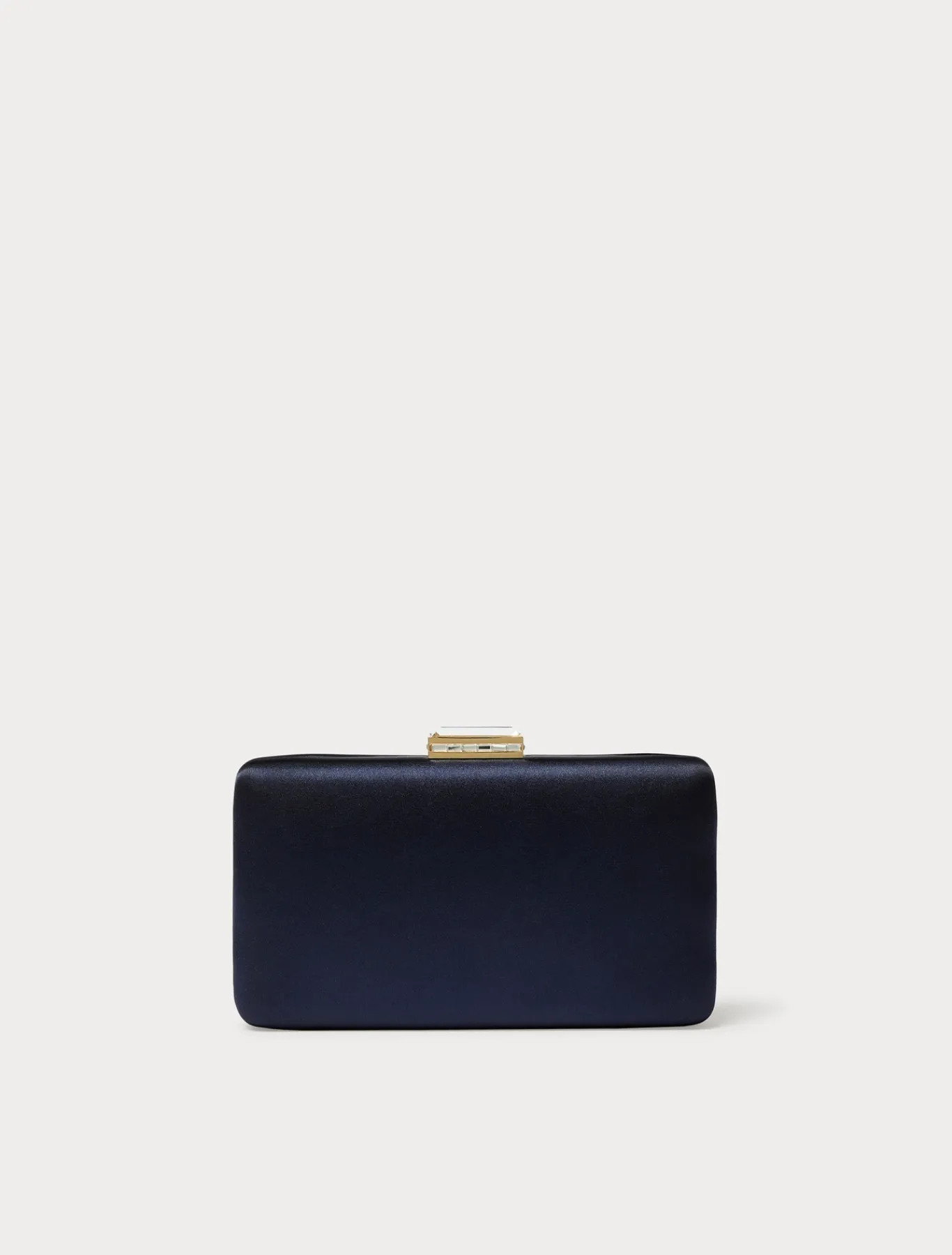 Marina Rinaldi Accessori | Collezione Elegante*Borsa clutch in raso BLUMARINO