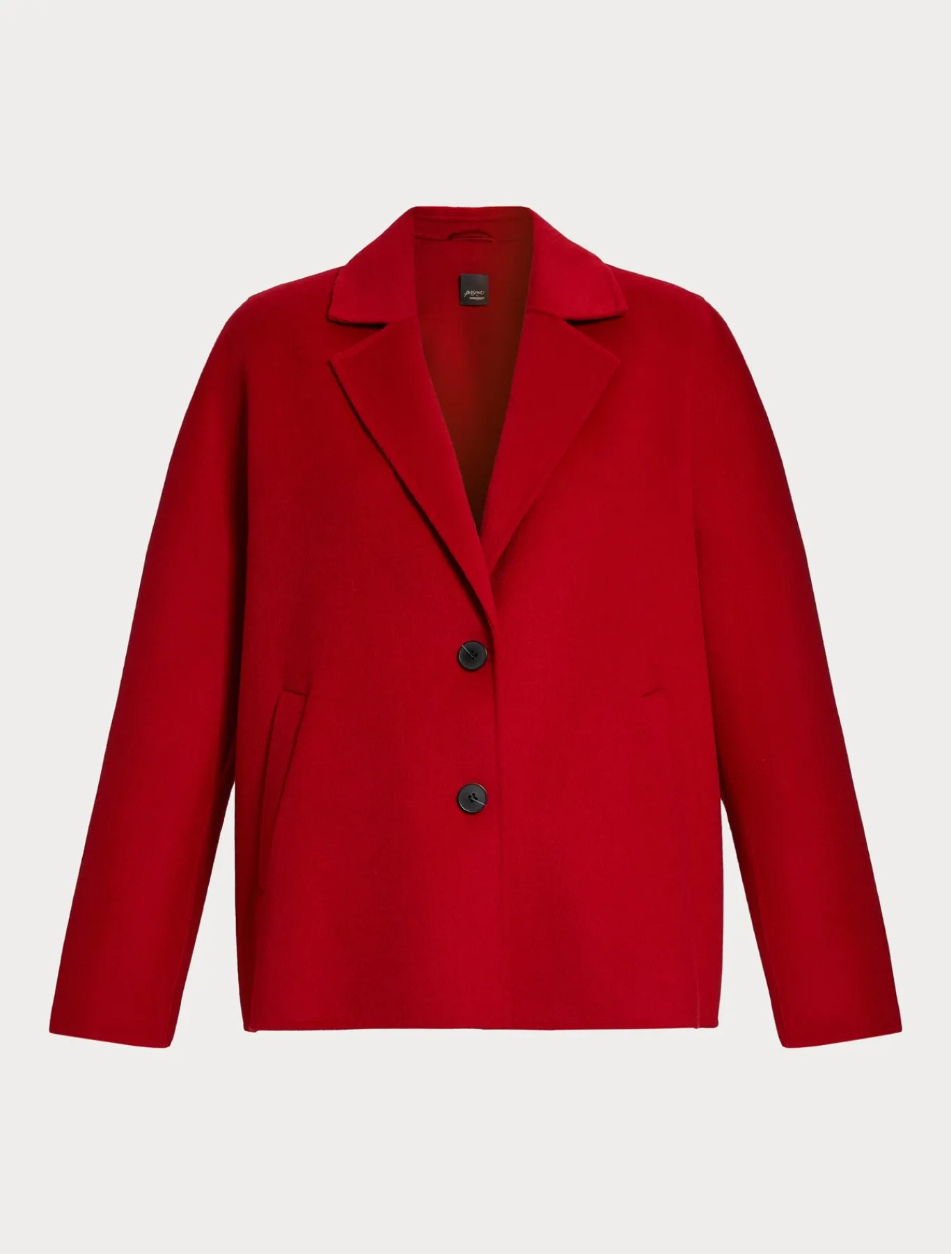 Marina Rinaldi Cappotti & Trench | Cappotti & Trench*Caban in double di lana ROSSO