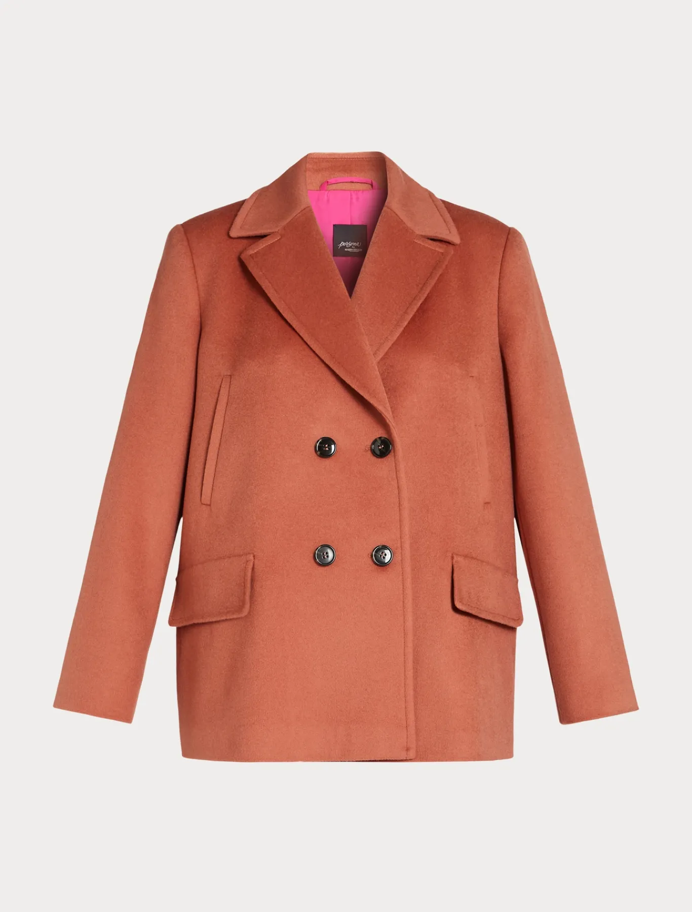 Marina Rinaldi Cappotti & Trench | Cappotti & Trench*Caban in drap di lana TERRACOTTA