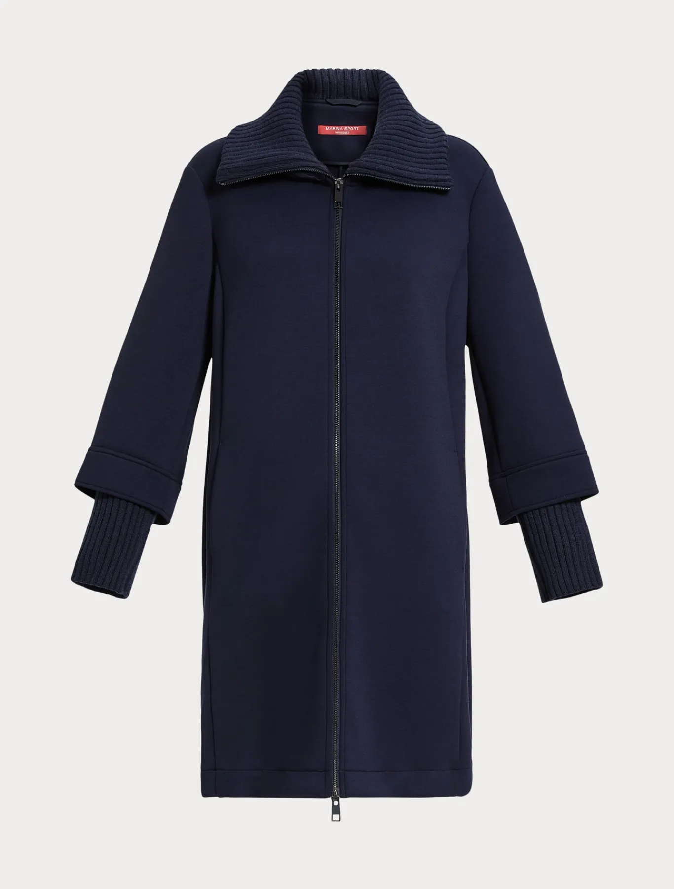 Marina Rinaldi Cappotti & Trench | Cappotti & Trench*Caban in jersey BLUNOTTE