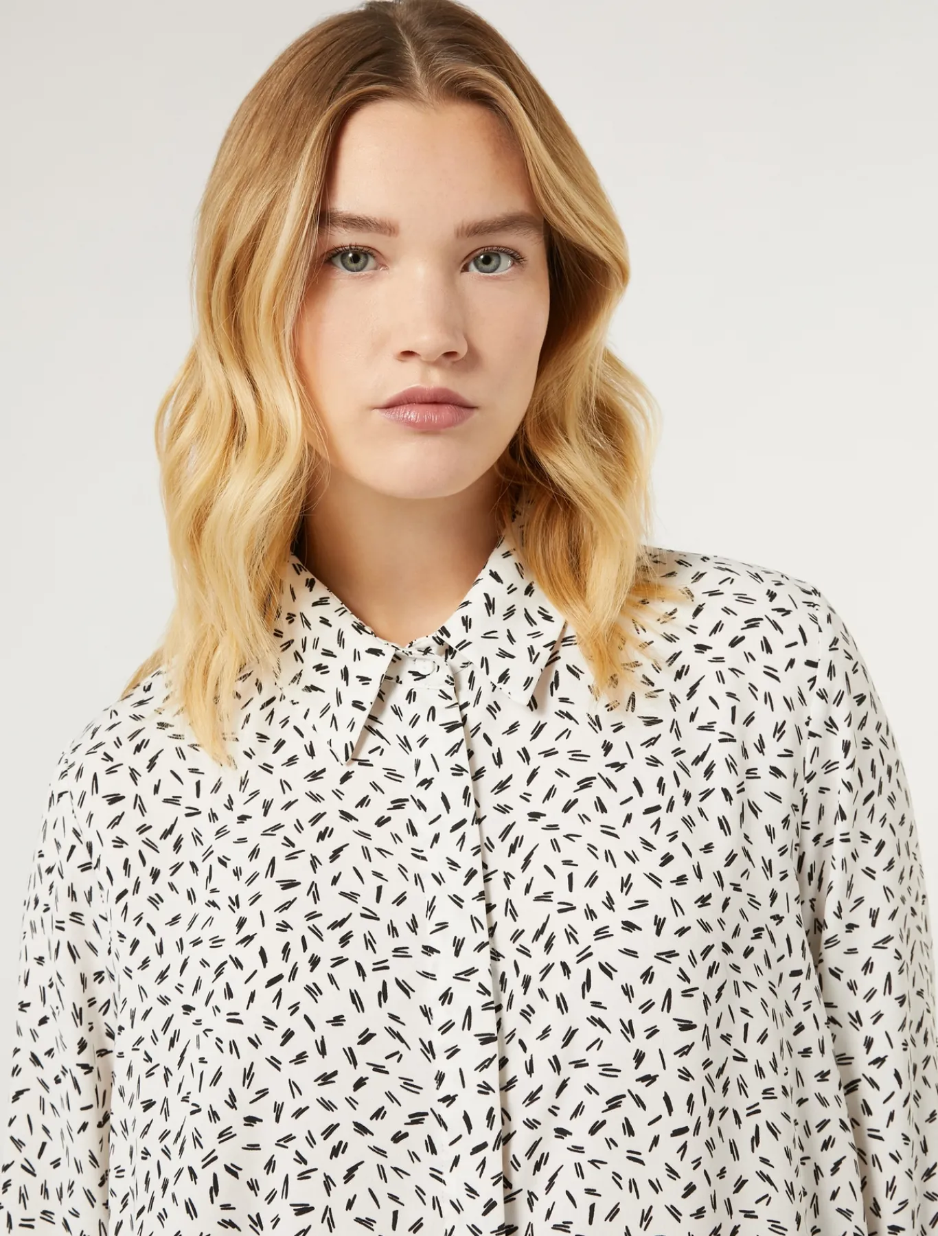 Marina Rinaldi Camicie & Bluse | Camicie & Bluse*Camicia in cady BIANCO
