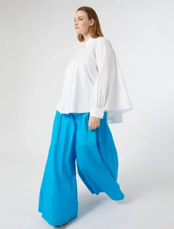 Marina Rinaldi Camicie & Bluse | Camicie & Bluse*Camicia in cotone BIANCOOTTICO